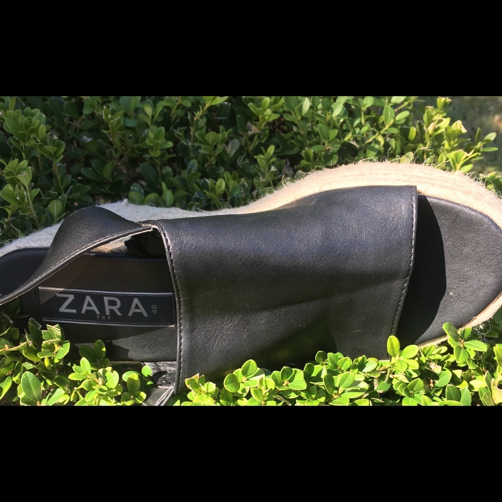 Zara platform espadrilles